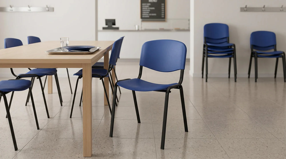 Silla ISO Negro/Azul