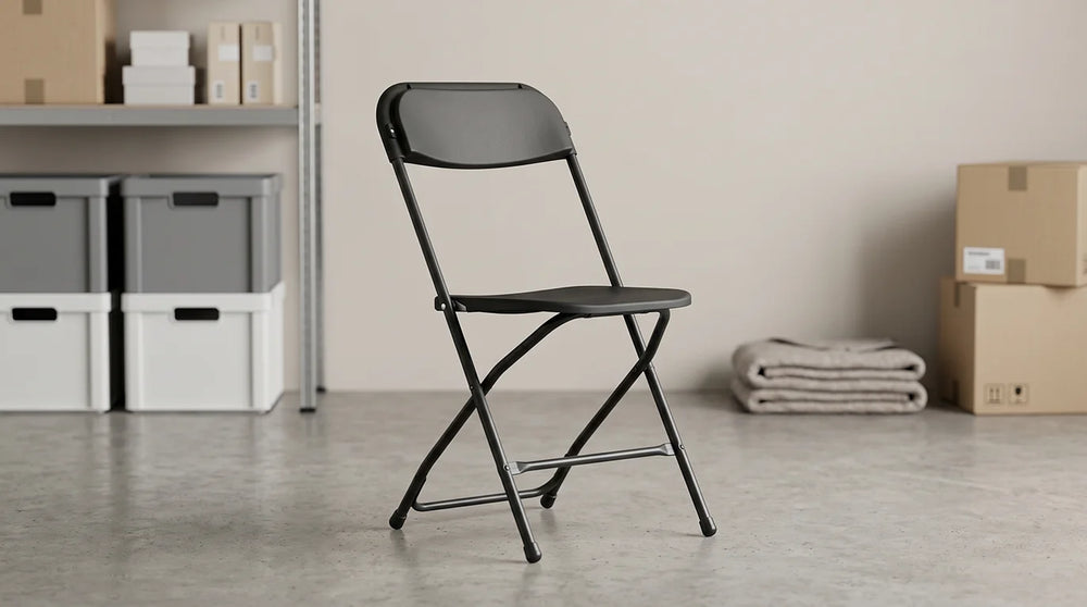 Silla Plegable Event PP Negro