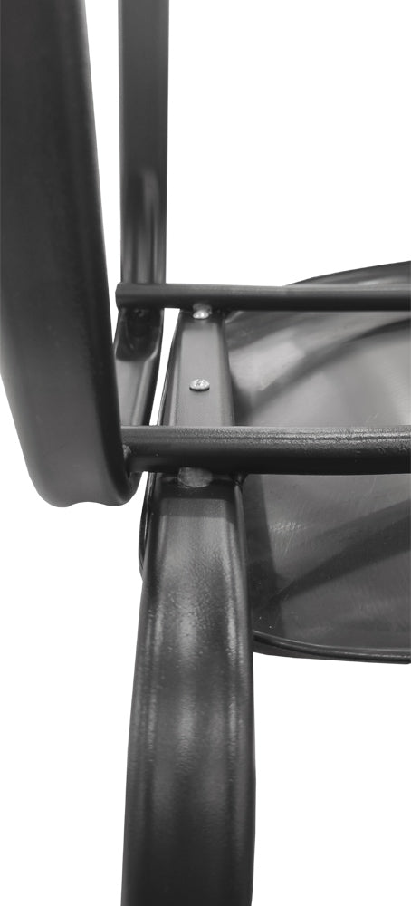 Silla ISO AGM Negra/Rojo Polipropileno
