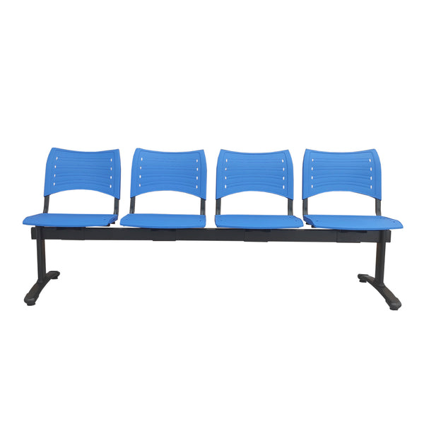Banqueta ISO Smart Split 4 PP Negro Azul