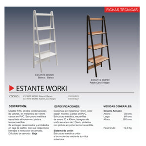 Estante Worki Industrial   funcionalidad y estilo