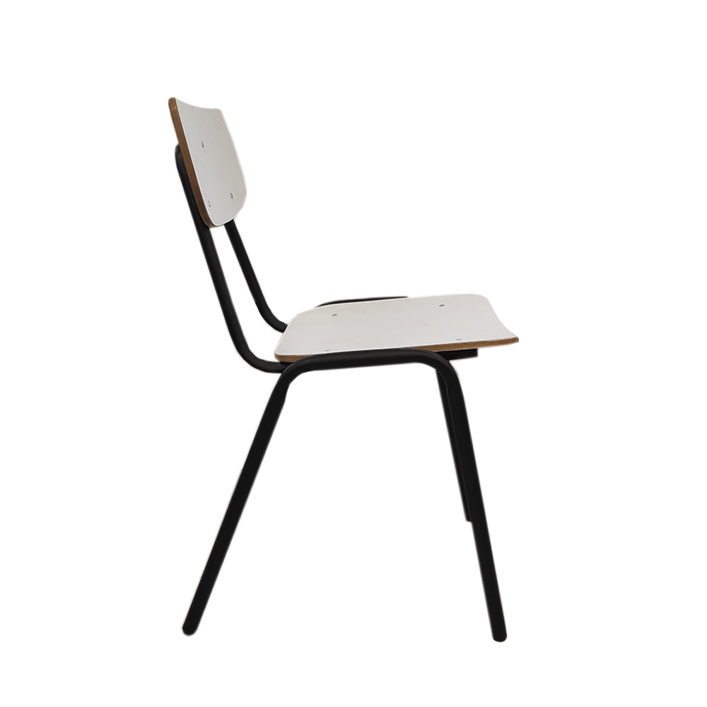 Silla Casino blanca diseño clásico