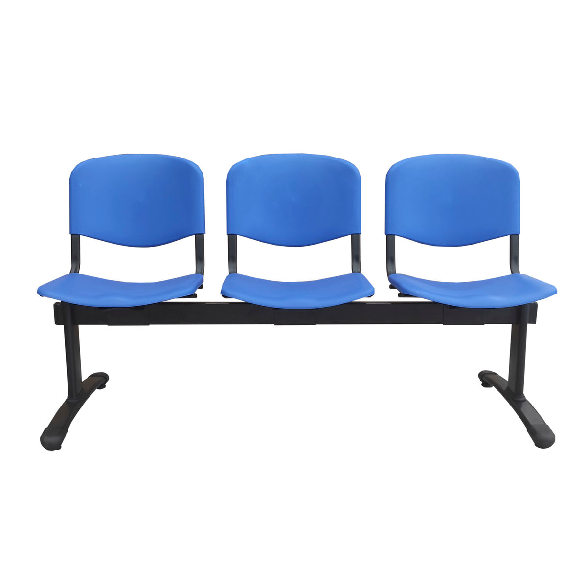 Banqueta ISO Splits 3 PP Negro Azul diseño funcional