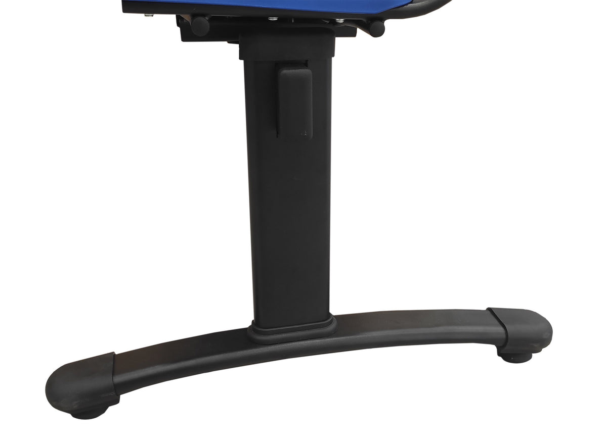 Banqueta ISO Splits 3 PP Negro Azul diseño funcional