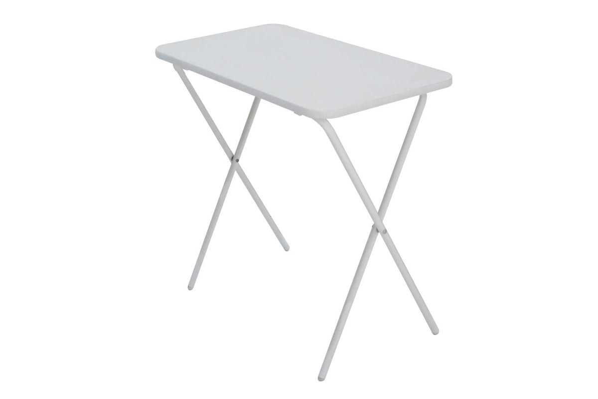 Mesa Auxiliar Blanca fácil almacenamiento