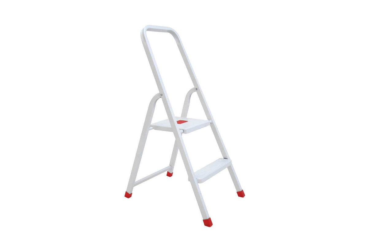 Escalera 2 peldaños seguridad y estabilidad