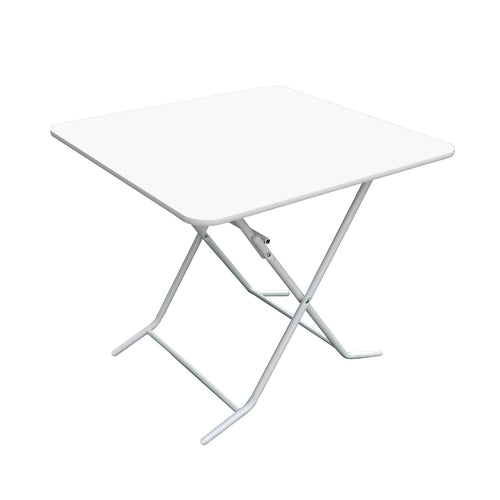Mesa plegable 83x83 Blanca